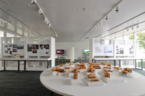 「堀部安嗣の建築展」開催中