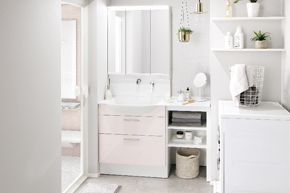 洗面化粧台 オクターブスリム 2月発売