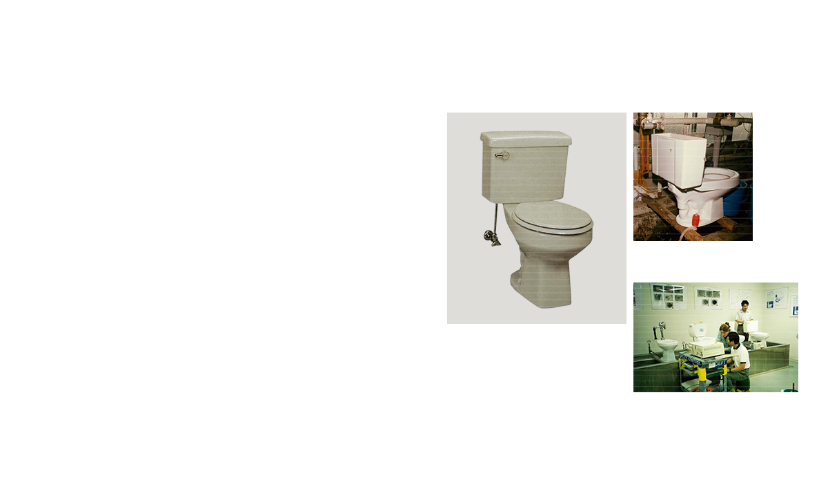 CW703, Flush test in Japan for CW703, Flush test in the United States