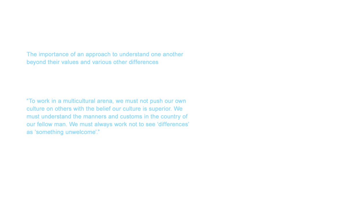The importance of an approach to understand one another beyond their values and various other differences is present even in our businesses expanding overseas today. The foundation of this approach is found in a memo from Hayato Kurokawa, who was the President of TOTO at that time. “To work in a multicultural arena, we must not push our own culture on others with the belief our culture is superior. We must understand the manners and customs in the country of our fellow man. We must always work not to see ‘differences’ as ‘something unwelcome’.” His words in this message ring true of our approach. The Japanese team members held fast to these words as a bible in their daily efforts.