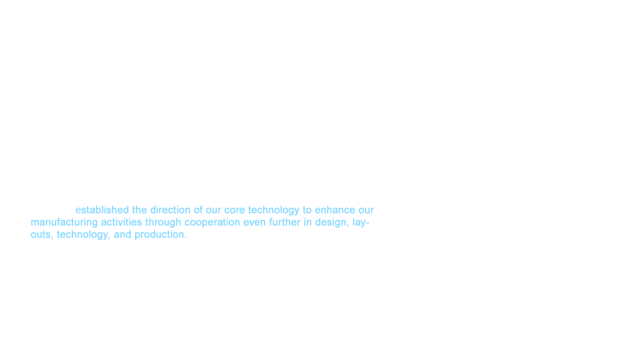 TOTO released the f series in 1990. The diverse shower variations caught attention. In addition to the standard type of spray, we commercialized a diverse range of comfortable sprays tailored for use in the shower such as the cascade flow of hot water with the joyful feel of a waterfall. We researched superb water flow for all occasions in our faucets for kitchens. This brought a soft spray process to life that prevents splashing even when washing a ladle. This became an industry standard thereafter. In this way, the f series brought about from the pursuit of the perfect water flow for showers, kitchens, and washrooms massive success in our faucet business department. This established the direction of our core technology to enhance our manufacturing activities through cooperation even further in design, layouts, technology, and production.
