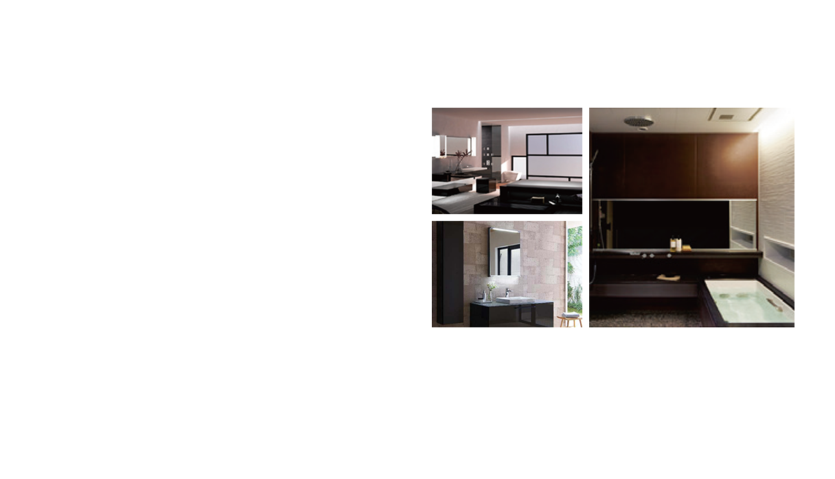 Current bathroom space (right/SYNLA) and washroom space (bottom-left/ESCUA)Space proposed in China and other countries overseas (top-left)