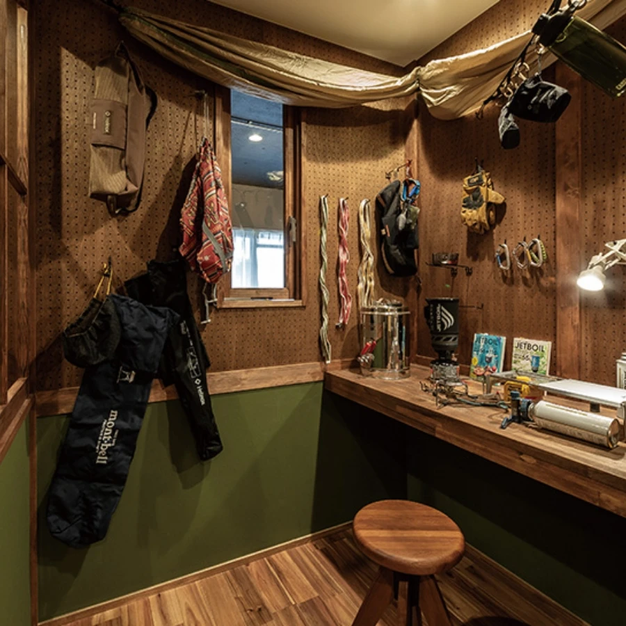 O様邸 le petit atelier 6～小さな趣味部屋のあるアウトドア好きな家～