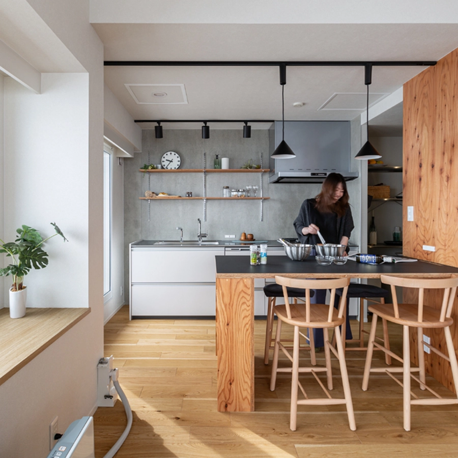 T様邸 こだわりを散りばめたライトグレー×ナチュラルな住まい