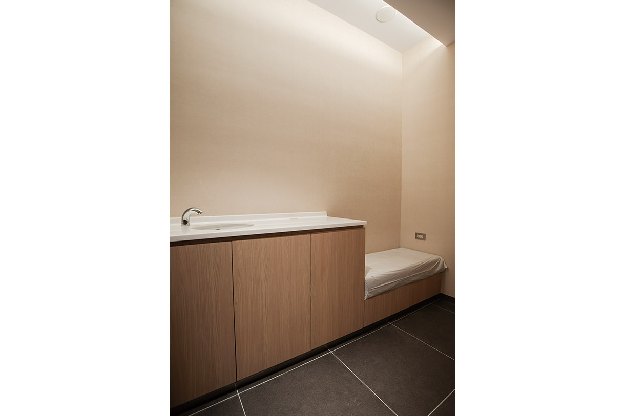 12F 臺北南山廣場オフィスタワー 集乳室 搾乳のための個室。