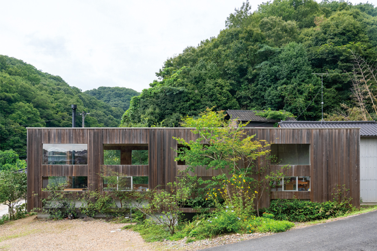 建築作品 「森のすみか」の外観