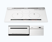 3口IHヒーターＨ(オールメタル・換気連動・ラク旨グリル・ワイド)