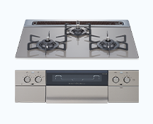 両面焼きコンロＨ（換気連動・マルチグリル・ワイド・Ｂ）