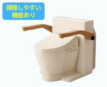 ベッドサイド水洗トイレ