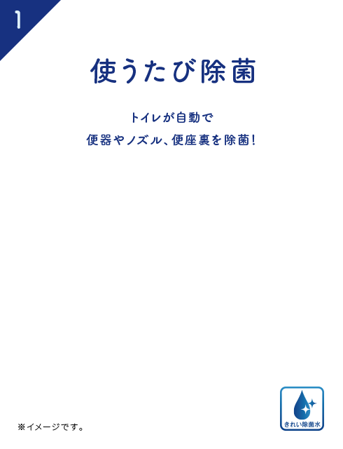 使うたび除菌