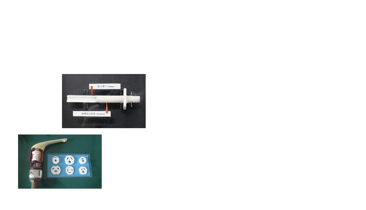 卫洗丽专用的圆柱形加热器 单柄混合水龙头专用的氧化铝陶瓷瓷片