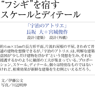 “フシギ”を宿すスケールとディテール