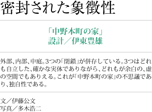 密封された象徴性